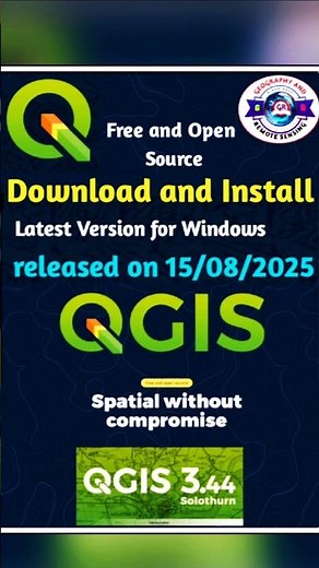 Download & Install QGIS Fast | QGIS Tutorial 2025 #shorts
