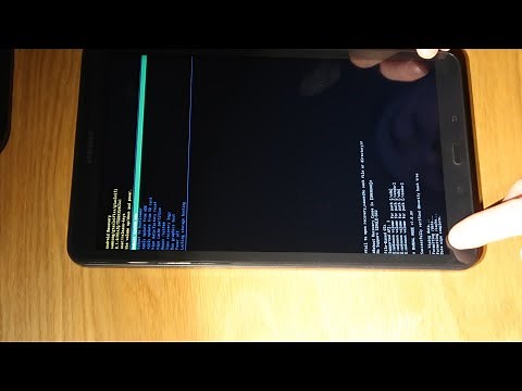 Factory reset Samsung Galaxy Tablet A - SM-T580