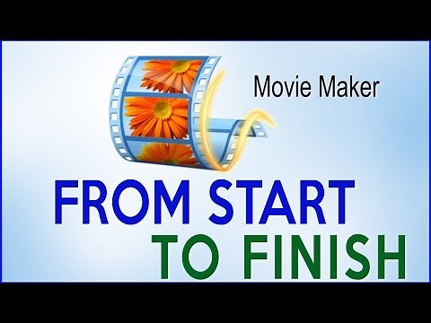 Windows Movie Maker Full Tutorial - Step by Step (From Start to Finish)