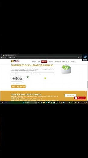 How to download Consolidated Account Statement for MF/ Shares via NSDL | #cas #nsdl #mf #shares