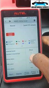 2020 Santa Fe: Reading Pin Code with autel km100