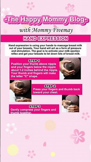 Steps for Hand Expressing your Breastmilk | Breastfeeding