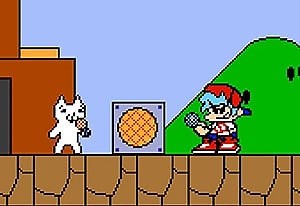 FNF vs Cat Mario Rage Mix