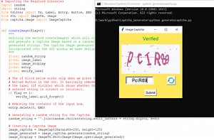 Captcha Generator In Python With Source Code - Source Code & Projects