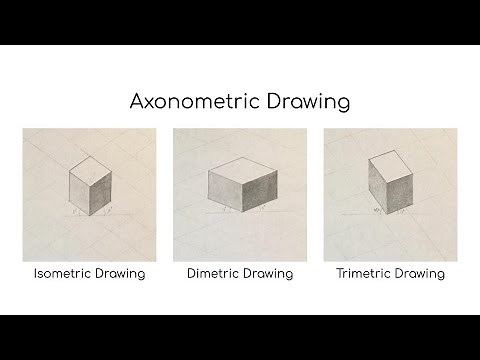 How to draw Axonometirc Drawing, Part 1