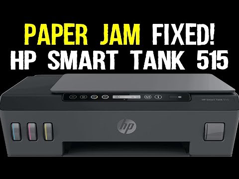 How to Fix HP Smart Tank Printer? Paper Jam Problem HP Smart Tank 515