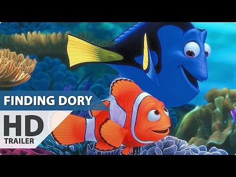 FINDING DORY - 5 Minutes Clips + Trailers (2016)