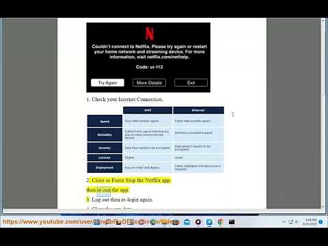 Fix Netflix Error Code ui-113