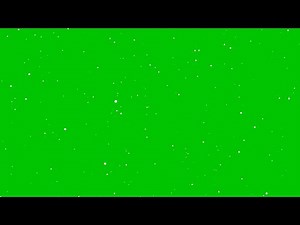 Falling Snow Particle Animation | Green Screen | 4K | Free Download