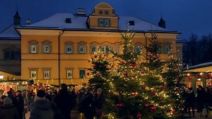 Christmas Market Christkindlmarkt Hellbrunn Palace Hellbrunn Stock Footage Video (100% Royalty-free) 34514287 | Shutterstock