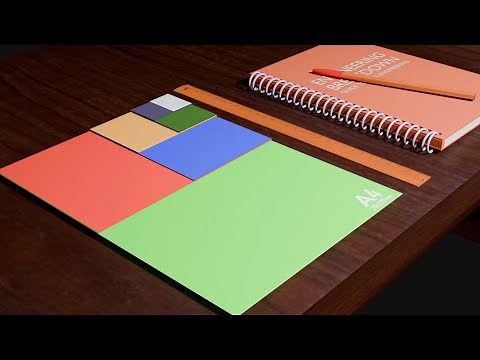 Paper Sizes Explained (Animation)