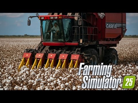 How to get Millions with Cotton Harvesting? Farming Simulator 25 #fs25 #farming