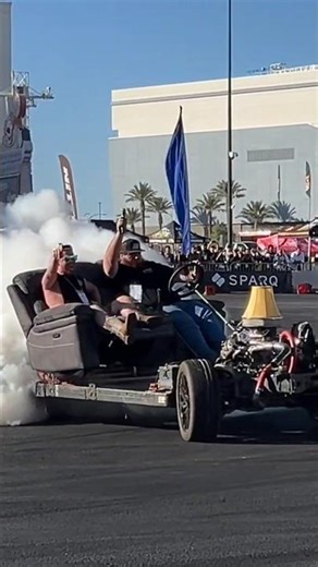 World's The Most Badass LS Powered Sofa Car! #lsengine #lsswap #lsswapped