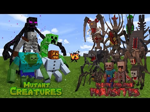 MUTANT CREATURES vs PARASITES!