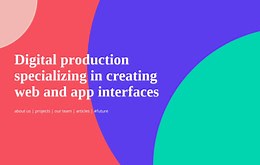 Build a simple user interface - Html Code Example by Nicepage