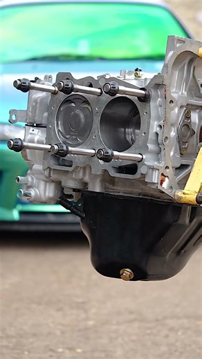 Closed-Deck converted EJ22 (2.35 stroker) 🤔👍 #ej22 #enginebuild #subaru