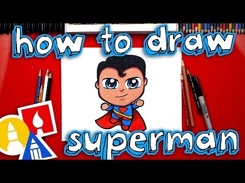 How To Draw Cartoon Superman