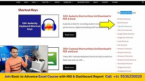 4.8K views · 34 reactions | Shortcut keys List Download | Business Excel | Facebook