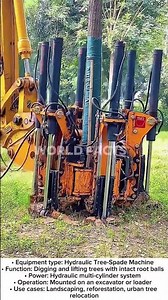 Amazing Tree Transplant Machine