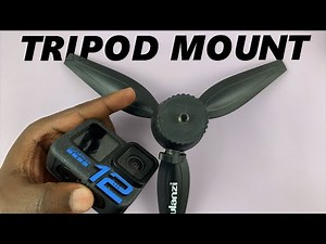 How To Mount GoPro HERO 12 On a Tripod