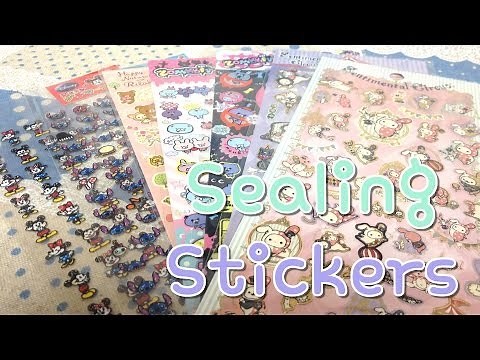 TUTORIAL: Sealing Paper Stickers