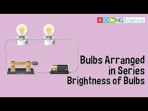 Bulbs Arranged in Series – Brightness of Bulbs