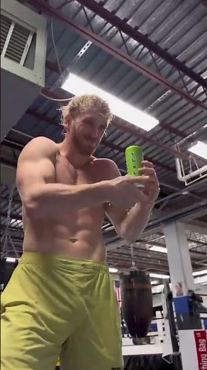 FIRST TRY #LoganPaul #Training #DrinkPrime