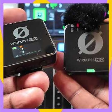 Pairing Rode Wireless Pro Transmitters with the Receiver #smartphone