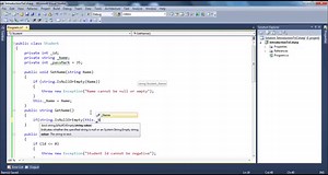 Part 26 - C# Tutorial - Why Properties