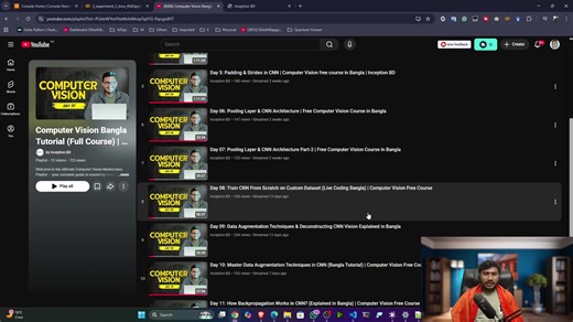 Transfer Learning & Pretrained Models in CNN | Computer Vision free course in Bangla Welcome to Day 12 of our Free Computer Vision Course! ❤️‍🔥 Tired of training massive CNN models from scratch and waiting days for results? Transfer Learning is the ultimate shortcut! This technique allows you to leverage pre-trained knowledge from models like VGG16 and ResNet to achieve state-of-the-art results with limited data and computational resources. Today's session is dedicated to mastering this essenti