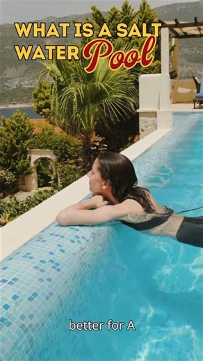 The Truth About Salt Water Pool 💧 NOT Chlorine-Free? Cost & Maintenance Reality 🏊‍♂️ #pool