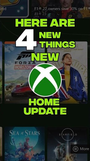 NEW Xbox Dashboard Update - 4 BIG Changes