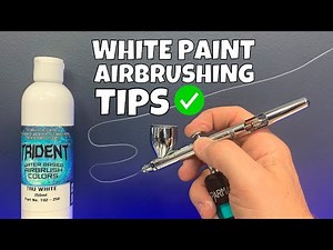 Tips For Using White Airbrush Paint