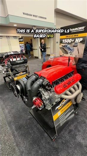 Supercharged LS V10 Engine