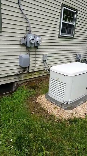 Generac 10kw propane generator installation