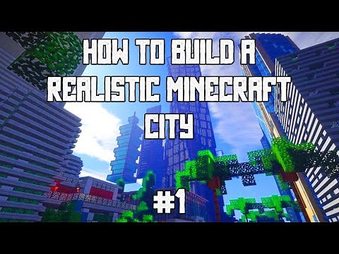 How To Build A Realistic Minecraft City | Ep 1 | Realistic Roads