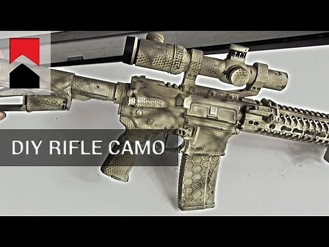 DIY Rifle Camo
