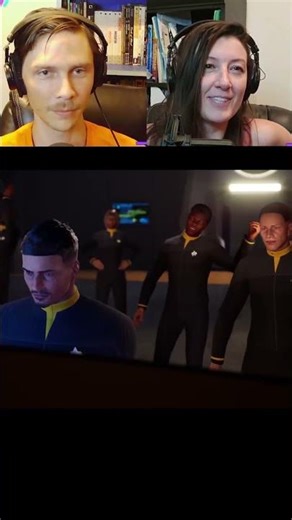 Why are you people clapping?!?! #impressed #gaming #startrek #pcgaming #easilyimpressed