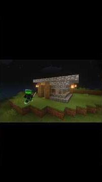 "Early Day Easy Starter Base in Minecraft! 🏠 (Quick Tutorial)"