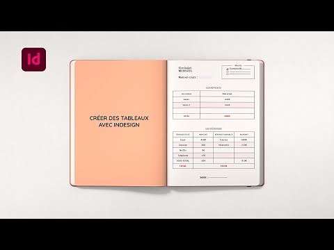 Tuto InDesign 2022 : Comment créer des tableaux