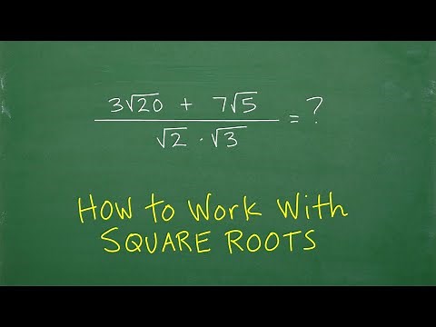 Square Roots – the rules you need to know to solve problems…