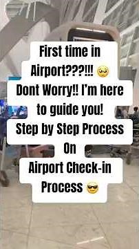 🛫 Step-by-Step Airport Check-In Process | Beginner’s Guide to Air Travel | YallaTravelwithMe