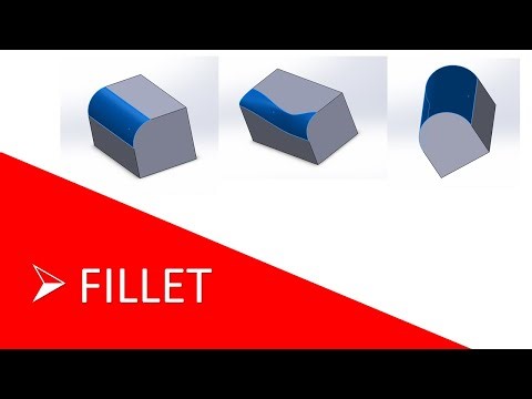 Solidworks Fillet Command Tutorial