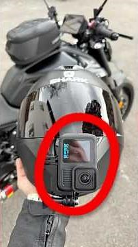 How to set up motorcycle helmet vertical mount for GoPro 13 ( convert horizontal to vertical rec )