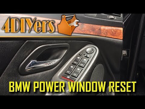 How to Reset a Power Window in your BMW