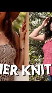Spring into Style | 4 Hand Knit Tops for Warmer Days | FREE Beginner-Friendly Pattern Ideas