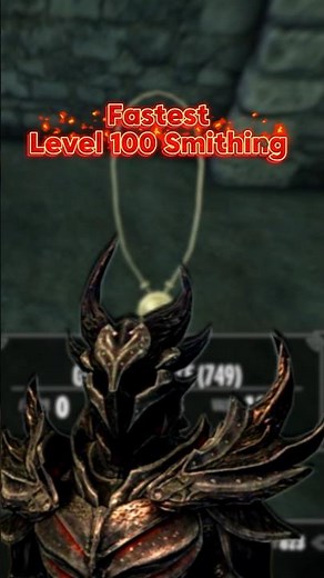 How To Get Level 100 Smithing Fast Skyrim (Anniversary)