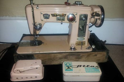 The Vintage Atlas Sewing Machine (History, Value, Review)