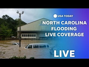 Watch live: Asheville, North Carolina flooding live coverage