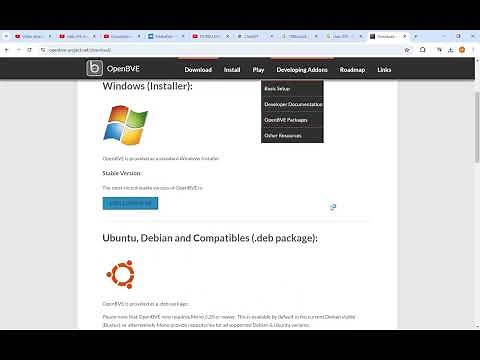 how to install openbve